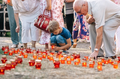 В Ленинском мемориале прошел концерт, посвященный началу Великой Отечественной войны, и акция «Свеча памяти»