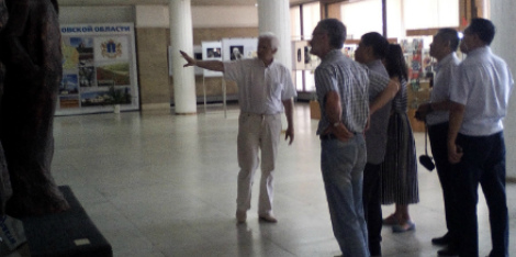 Музей-мемориал В.И. Ленина, посетили бизнесмены из Китая