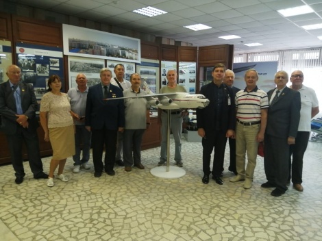 Ветераны строительства УАПК – в цехах Авиастара