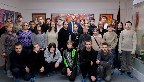 Квартиру-музей семьи Ульяновых посетили учащиеся Новоуренской средней школы и Ишеевского многопрофильного лицея  